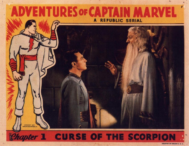 Adventures of Captain Marvel, 1941 (serial) Chapter 1: Curse of the Scorpion