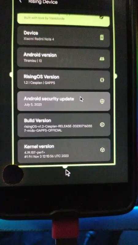 Mido welcomes 4.19 kernel as well