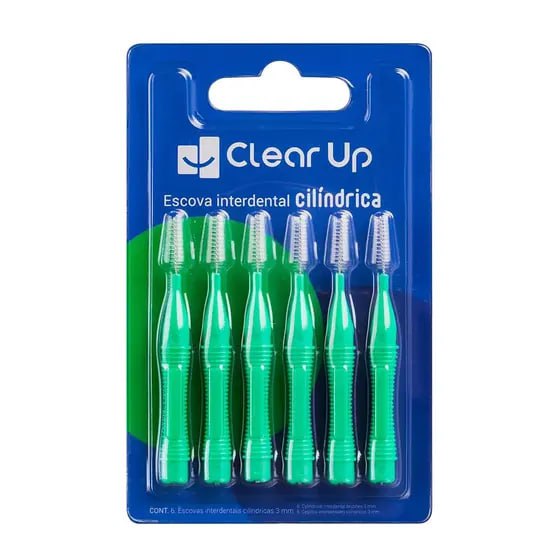 ***?*** Escova Interdental Cilíndrica 6 Unidades …