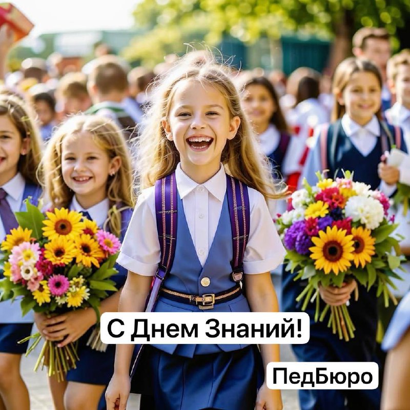 С Днем Знаний, дорогие друзья и …