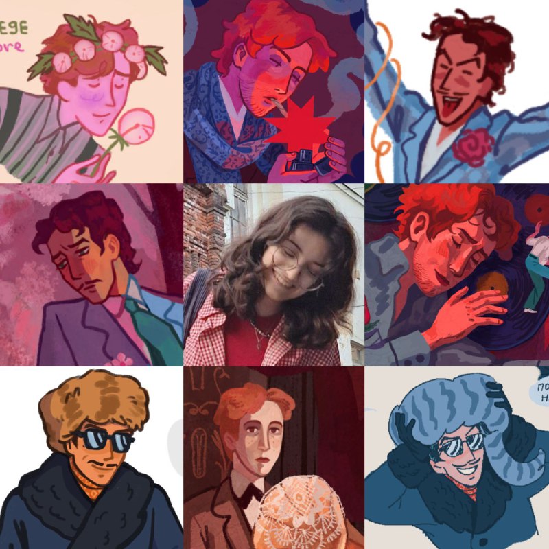 Наскребла рисунков на [#artvsartist](?q=%23artvsartist)