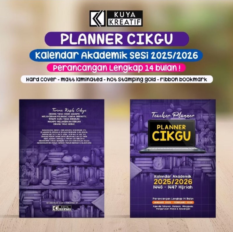 Planner Cikgu 2025/2026