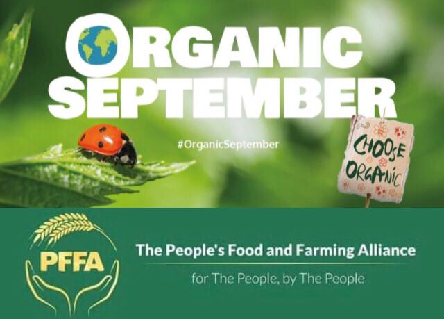 Organic September is a month for …