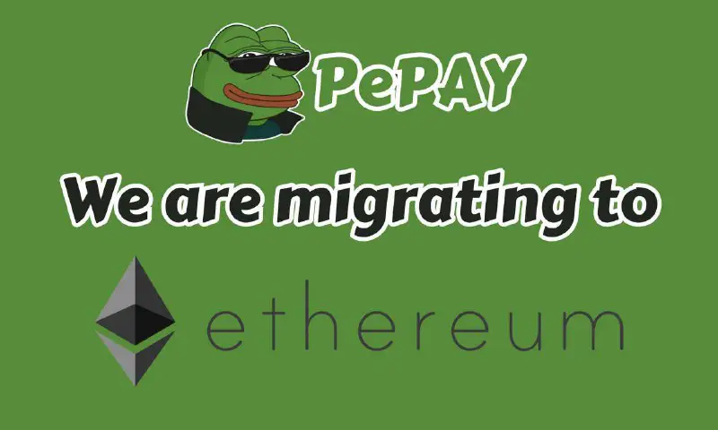 **WE ARE MIGRATING TO ETH** *****🔹*****
