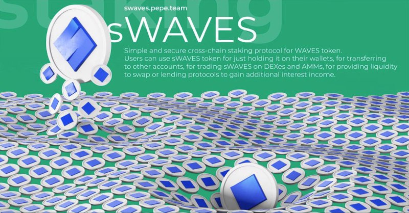 ***⭐️***The first millionth [sWAVES](https://swaves.pepe.team/) transaction was …