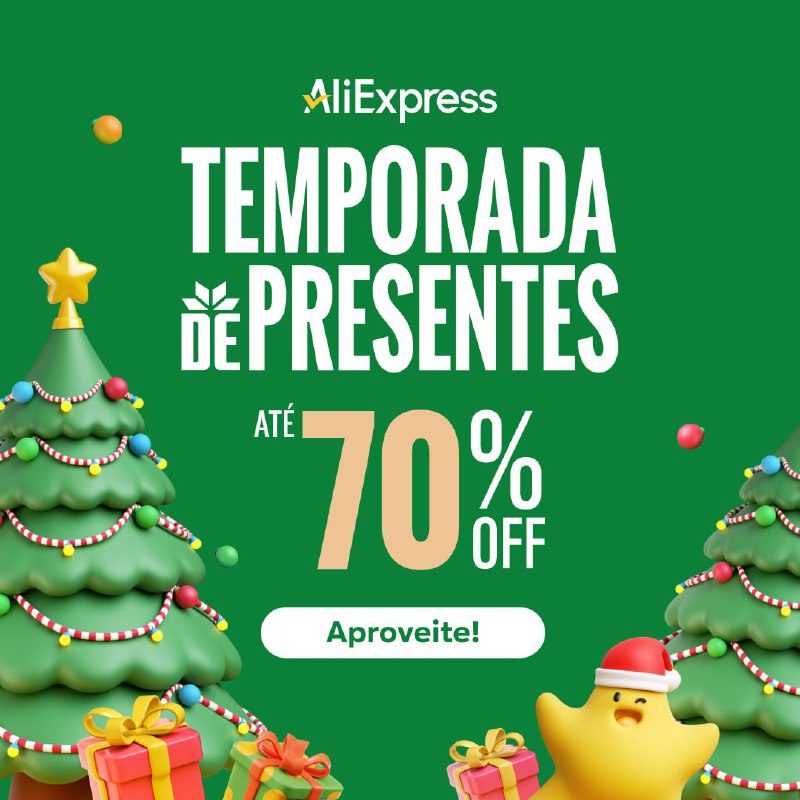 ***🔥*** Evento Aliexpress Temporada de Presentes, …