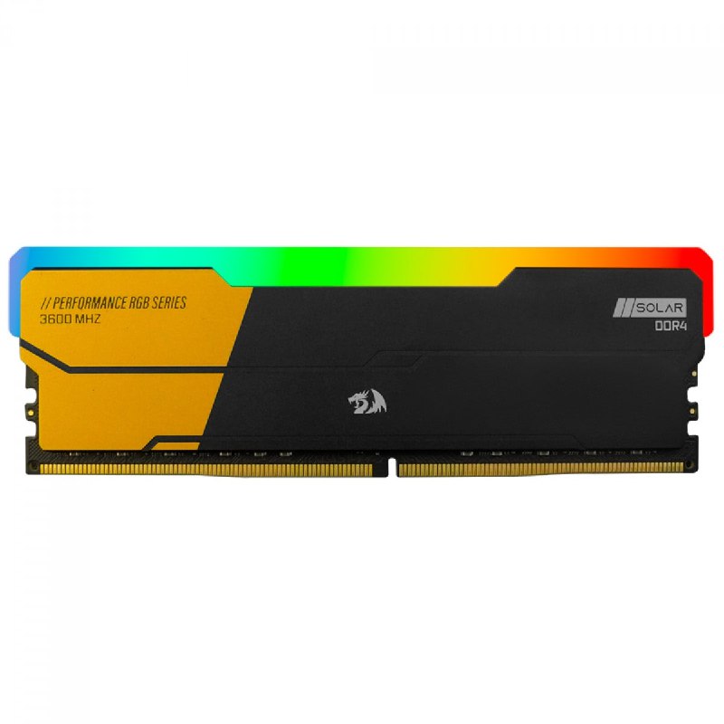 Memória DDR4 Redragon Solar, RGB, 16GB, …