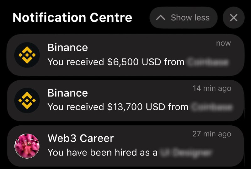 Binance employees make $400,000 per year.