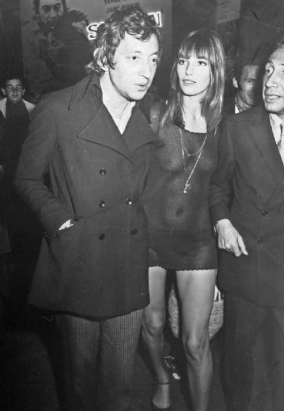 Serge Gainsbourg and Jane Birkin photographed …