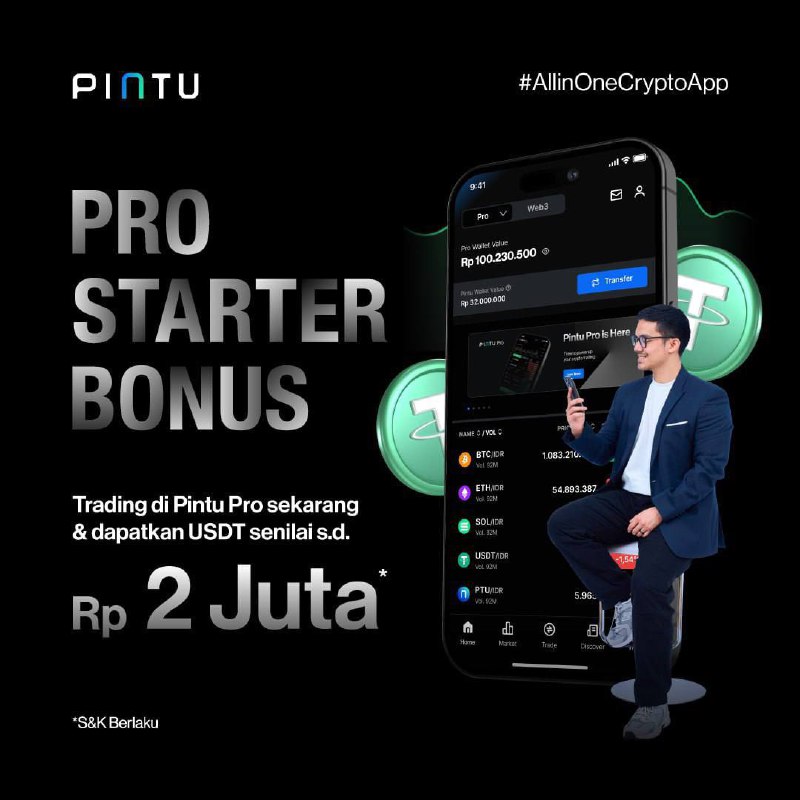 Beli Crypto Pertamamu di Pintu Pro, …