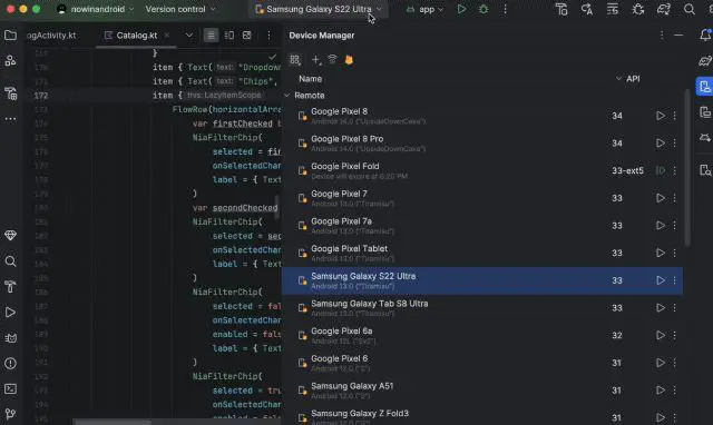 [Device Streaming in Android Studio](https://developer.android.com/studio/preview/android-device-streaming) is …