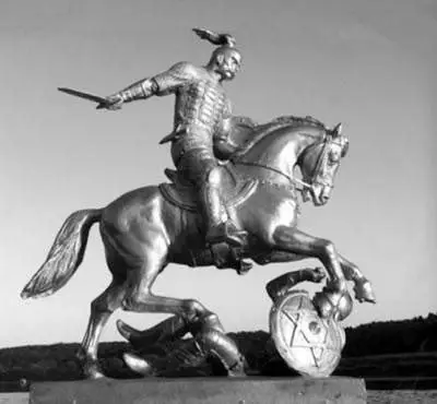 Equestrian statue of the Great Prince …