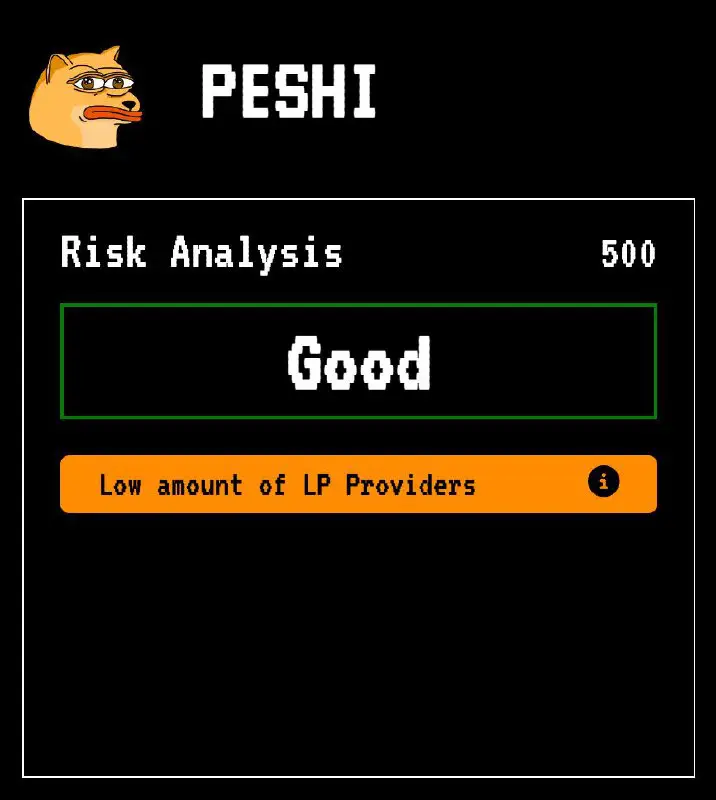 $PESHI IS GOOD ***✅***