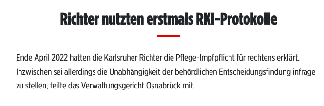 Pflege für Aufklärung