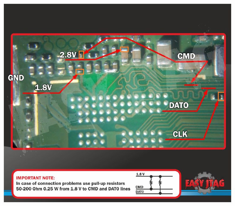 XIAOMI REDMI 4X (santoni) ISP Pinout