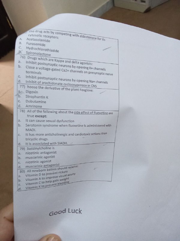 pharmacology الدفعة5 ترهونة