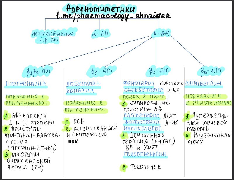 Фармакология К.О.Ш.