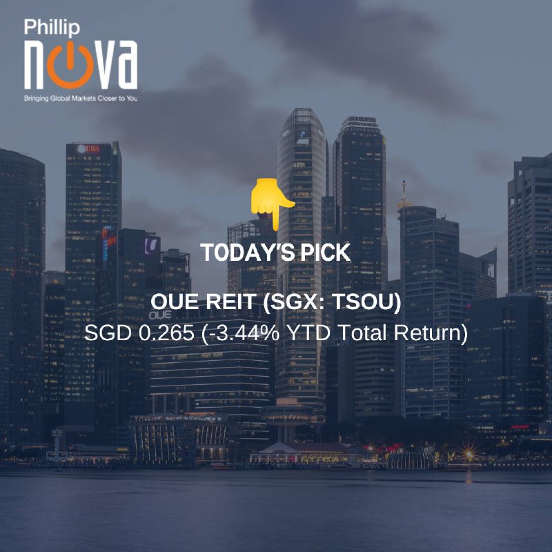 ***?***Today’s Opportunity Spotlight: OUE REIT (SGX: …