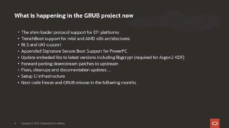 [GRUB Continues Working Toward Its Next …