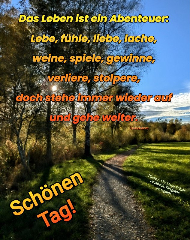 🌅 Sprüche & Weisheiten ("Photo Art …