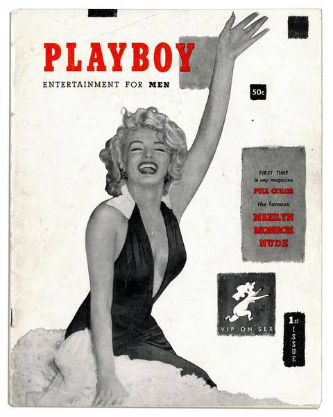 Обкладинка першого номера журналу Playboy з …