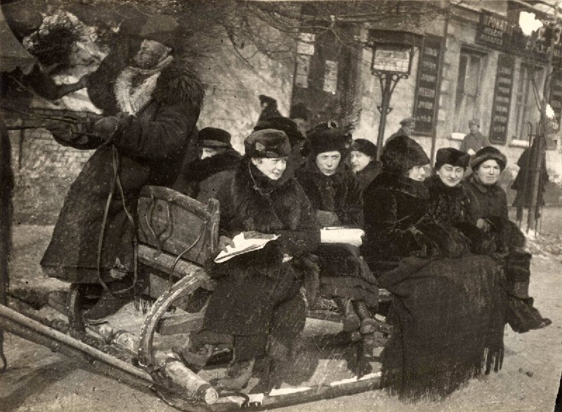 Малая Дмитровка. Москва, 1917 г.