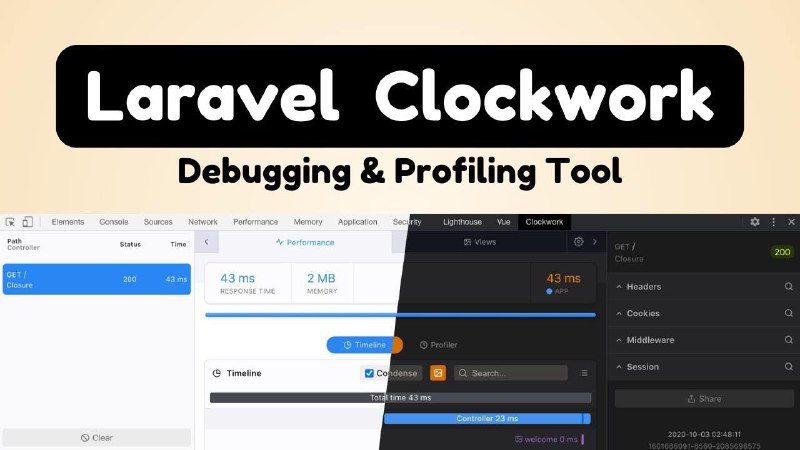 **Laravel Clockwork: Подробный обзор отладки, профилирования …