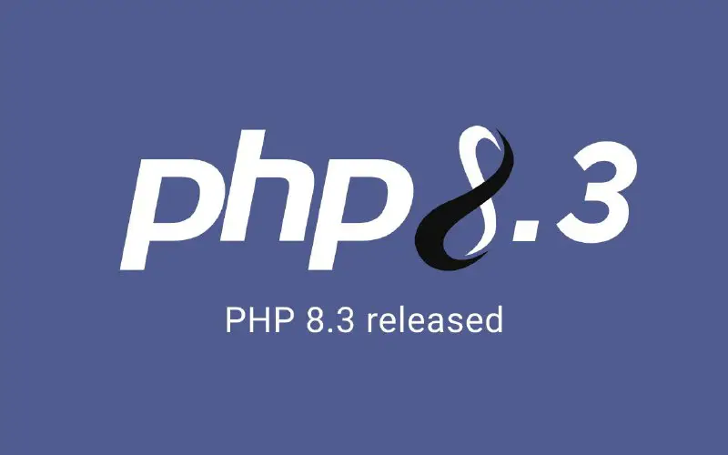 **Вышел PHP 8.3 ***🎉*****