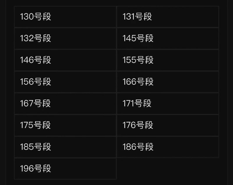 以上号段机主支机全天在秒可批量/预存