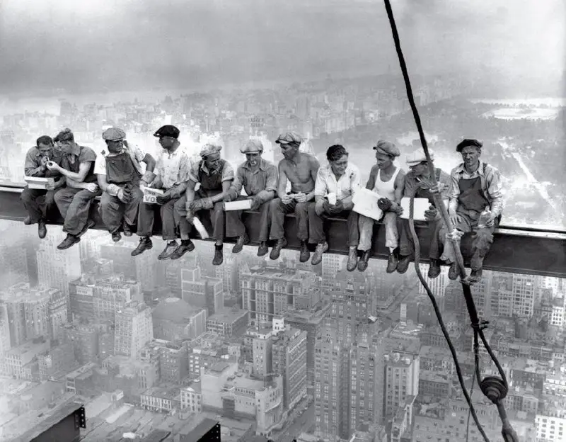 **Lunch Atop A Skyscraper, 1932**