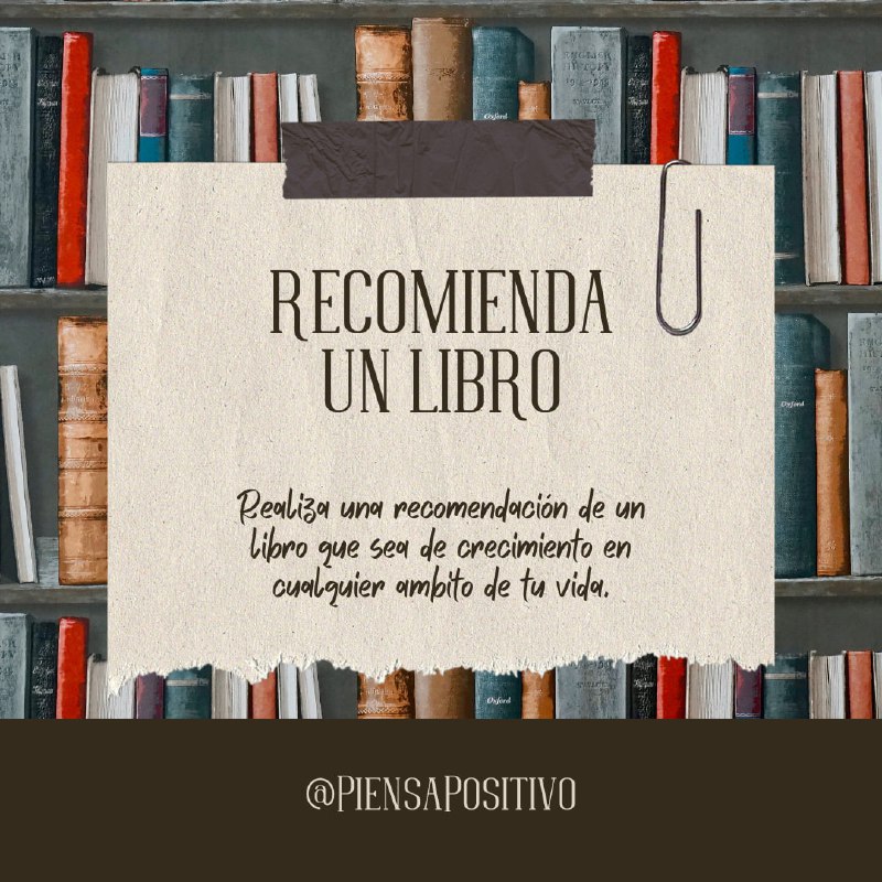 ¿Qué libro es ese, que tu …