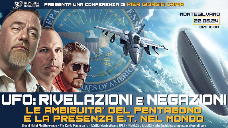 ***?*** UFO: RIVELAZIONI E NEGAZIONI - …