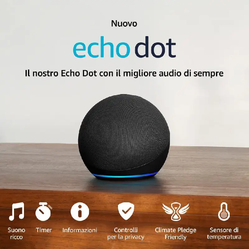 ‍***🛍️*** **Nuovo Echo Dot (5ª generazione, …