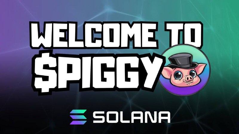 Welcome to $PIGGY make sure to …