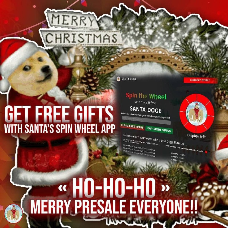 ***📌******🤌***The SANTA DOGE COIN team has …