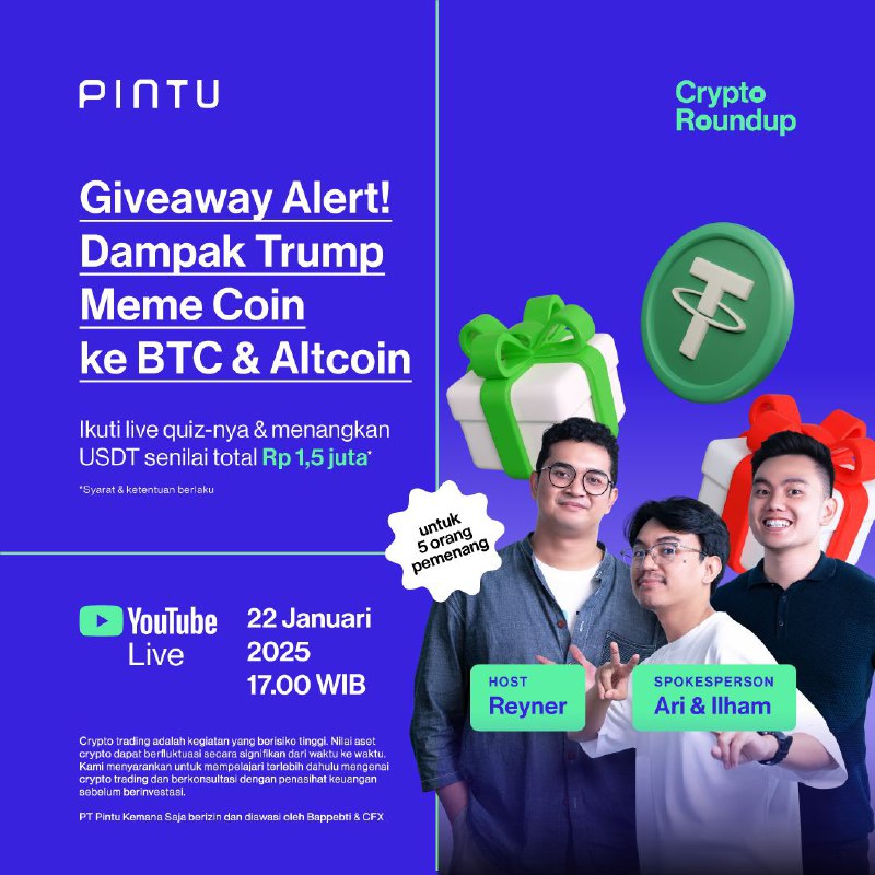 **YouTube Live + Giveaway Pintu: Menangkan …