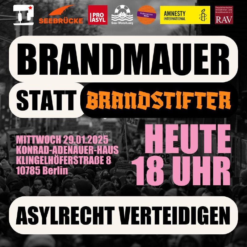 Die Brandmauer bröckelt - Unsere Antwort …