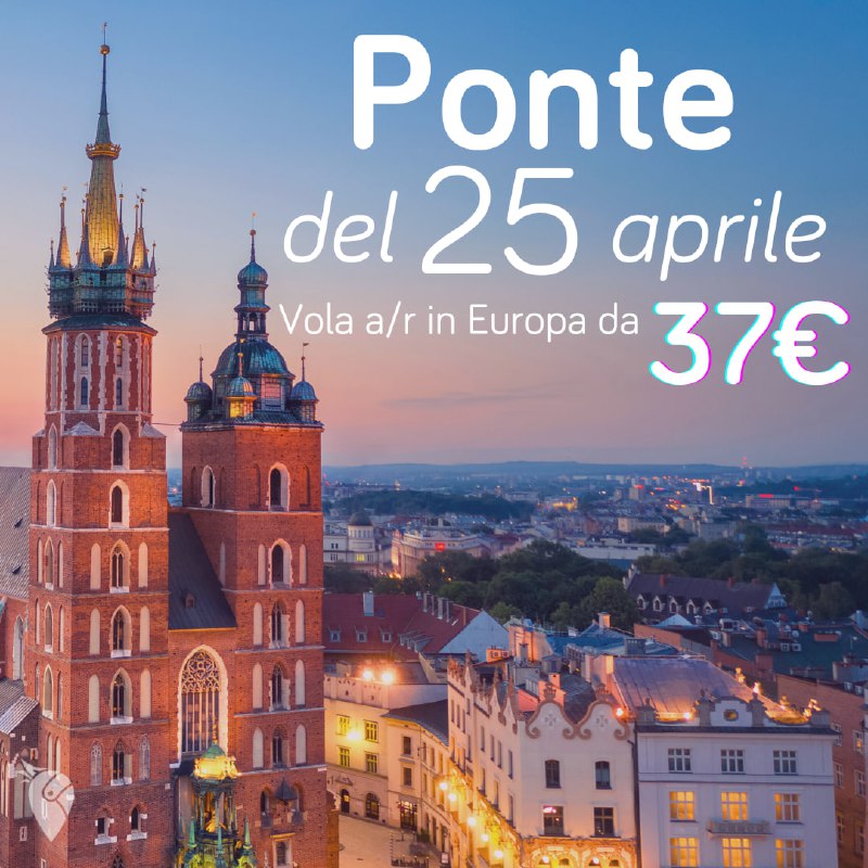 ***✈️*** **Ponte del 25 aprile: voli …