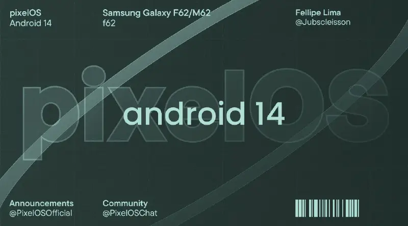 **PixelOS for Samsung Galaxy F62/M62 (f62/m62)