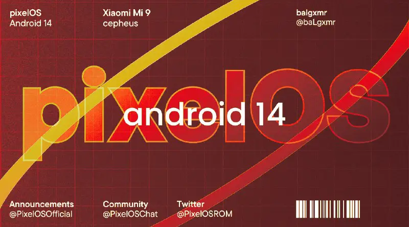 **PixelOS for Xiaomi Mi 9 (cepheus)