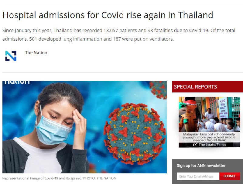 Hospital admissions for Covid rise again …