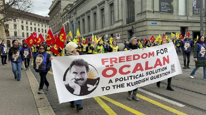 ***💥***Ahir va començar la llarga marxa internacionalista per l'alliberament d'Abdullah Öcalan i per a exigir una solució política pel poble …