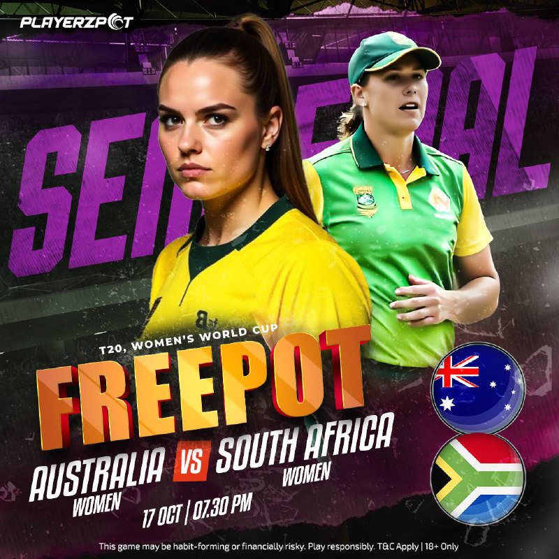 ***🏏*** FREEPOT ALERT for the SEMI-FINALS! …