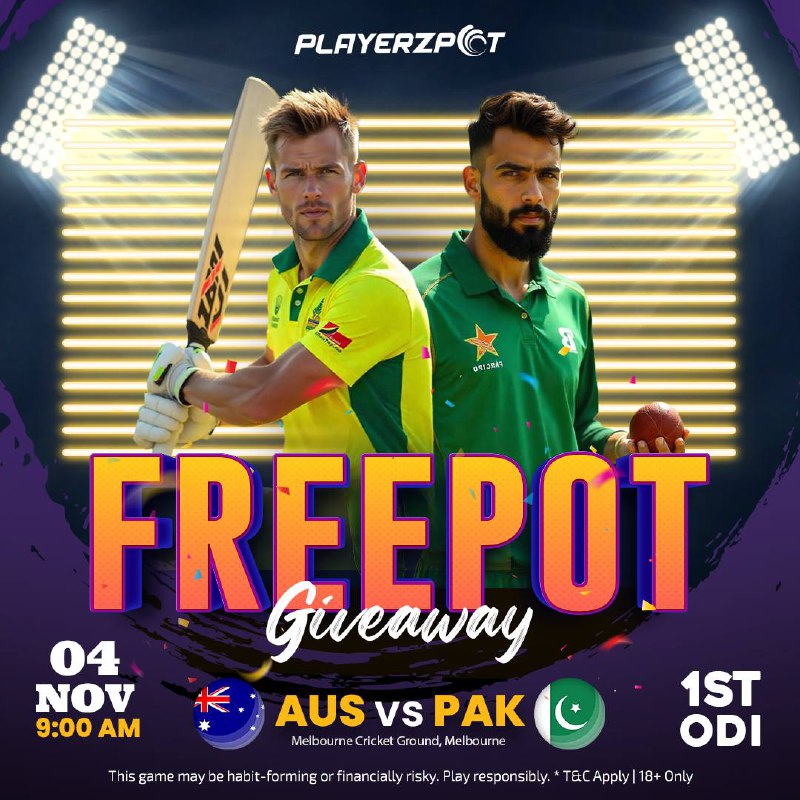 *****🏏*** FREEPOT GIVEAWAY ALERT! ***🏏*****