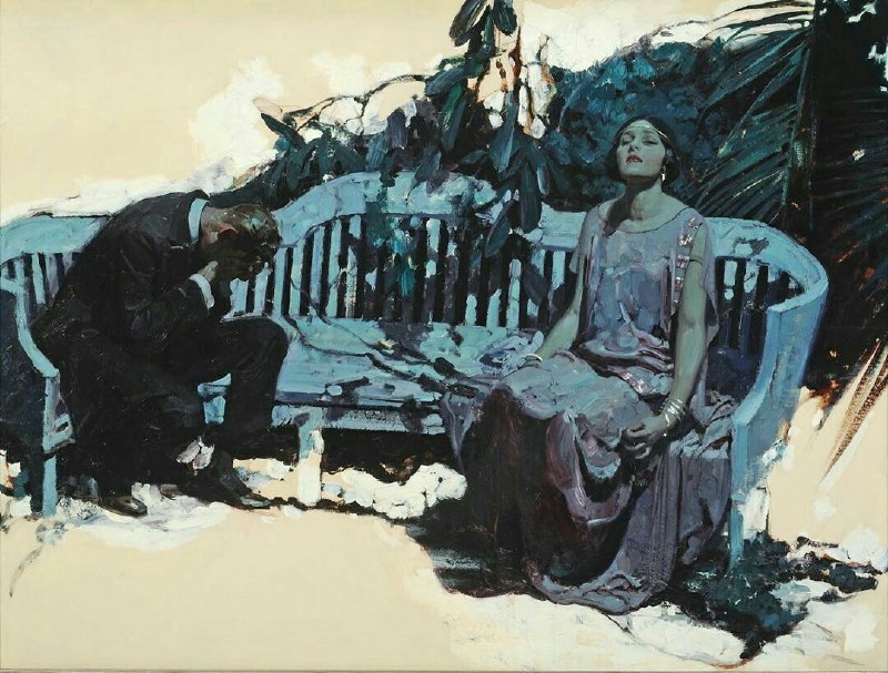 "Moonlight Magic" by Dean Cornwell