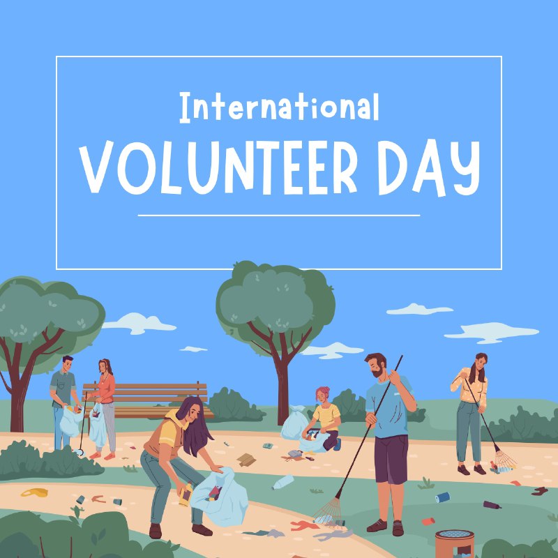 ***?******✨*** Happy International Volunteer Day! ***✨******?***