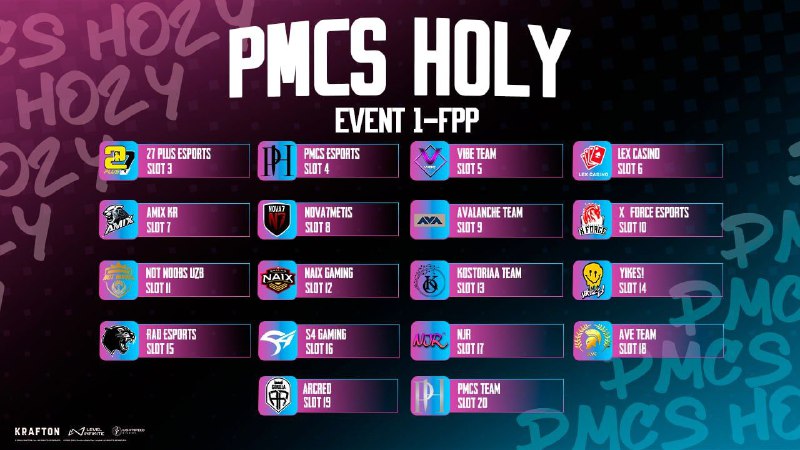 ***🟣******PMCS TEAM*** *и* ***PMCS ESPORTS*** *начинают* …