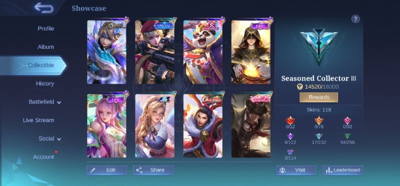 Account For Sell MLBB