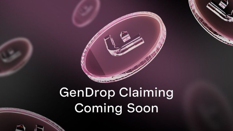 **GenDrop OM claiming will begin soon!