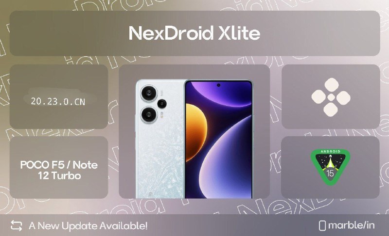 [**#NexDroid**](?q=%23NexDroid)[**#ROM**](?q=%23ROM)[**#V**](?q=%23V)[**#Marble**](?q=%23Marble) **NexDroid Xlite | OS2.0.23.0 | …